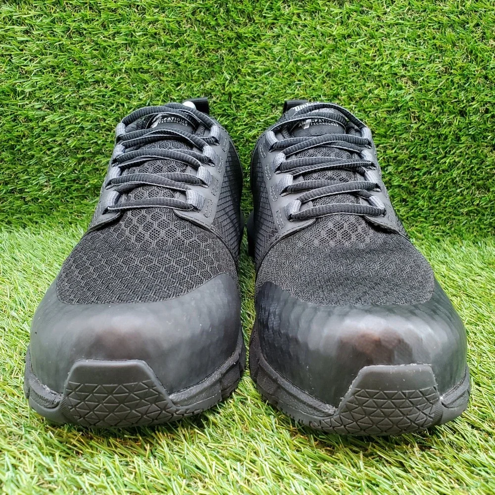 Timberland‎ PRO Radius SIZE 9 Men's Composite Toe Safety Work Shoe Black EH SR
